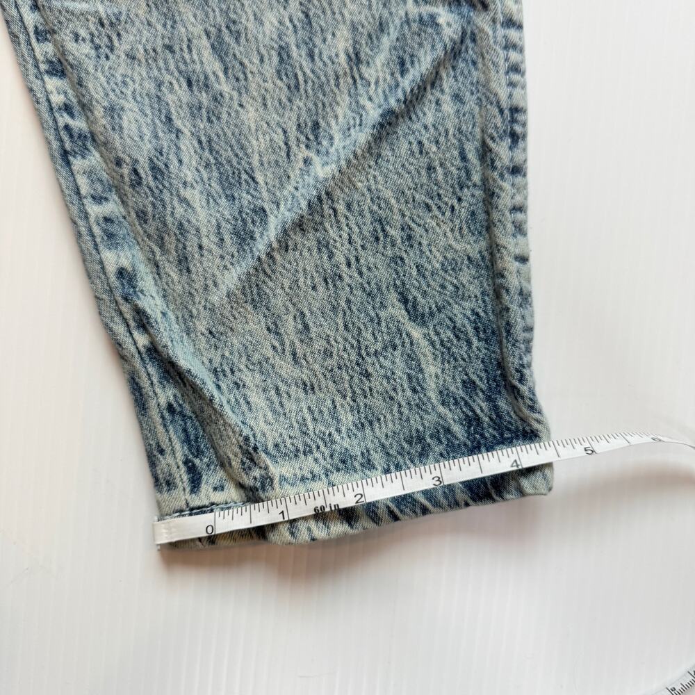 VTG 80s NWT High Rise Acid Wash Jeans Women's 8 Petite Americana USA Deadstock - Picture 5 of 15